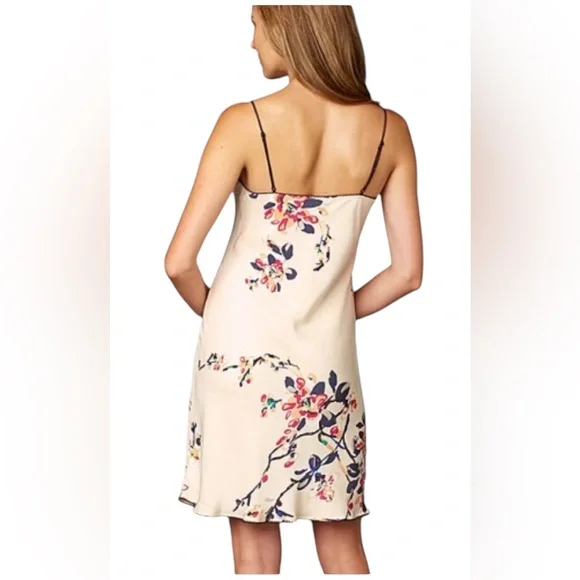 Julianna Rae Silk Night Dress Midnight Beauty Sonnet Size: M - Picture 8 of 10